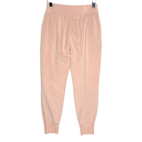 Rag and Bone S Womens Dusty Pink Brushed Inside Out Terry Sweatpants Cozy - Picture 3 of 10